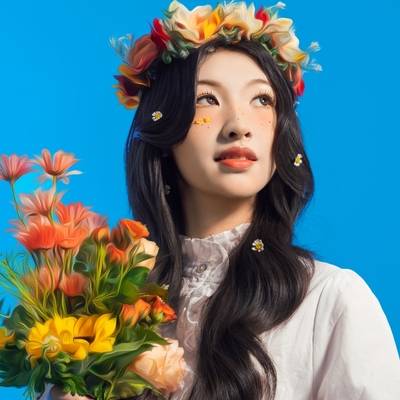 森系模特