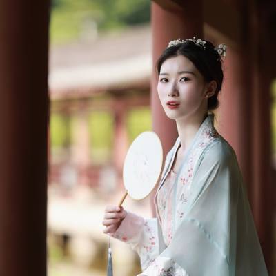 汉服模特