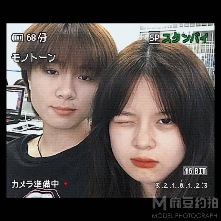 情侣模特