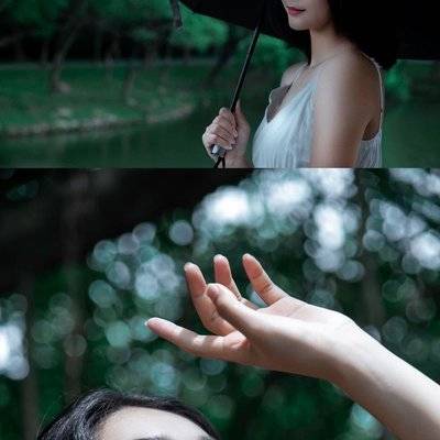 森系模特