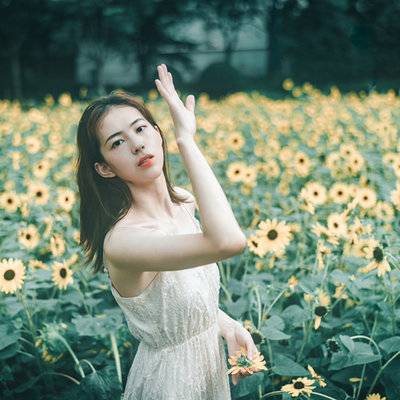 森系模特