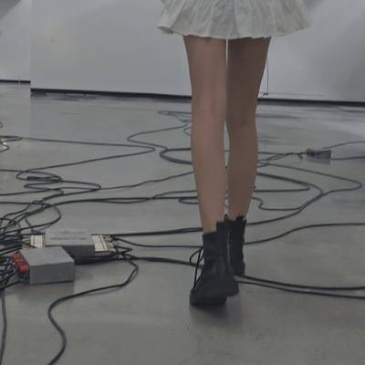 黑白模特