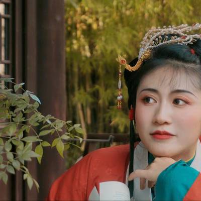 汉服模特