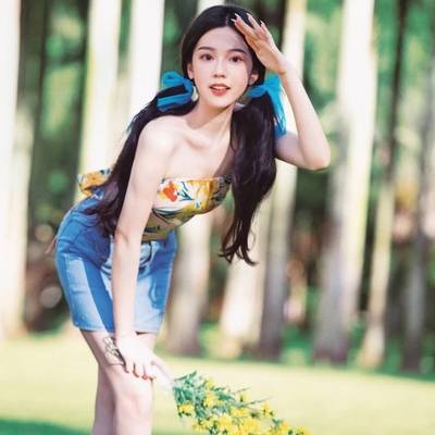 森系模特