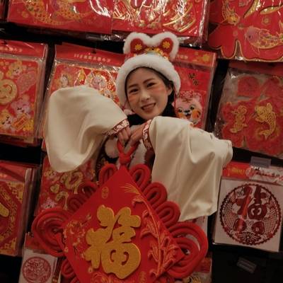 汉服模特