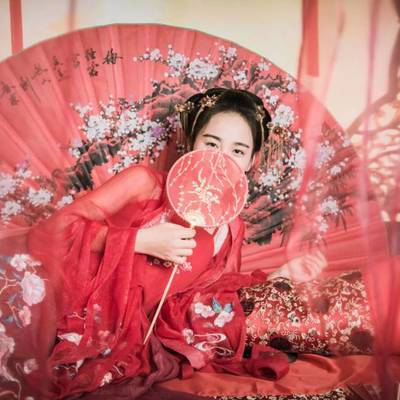 汉服模特