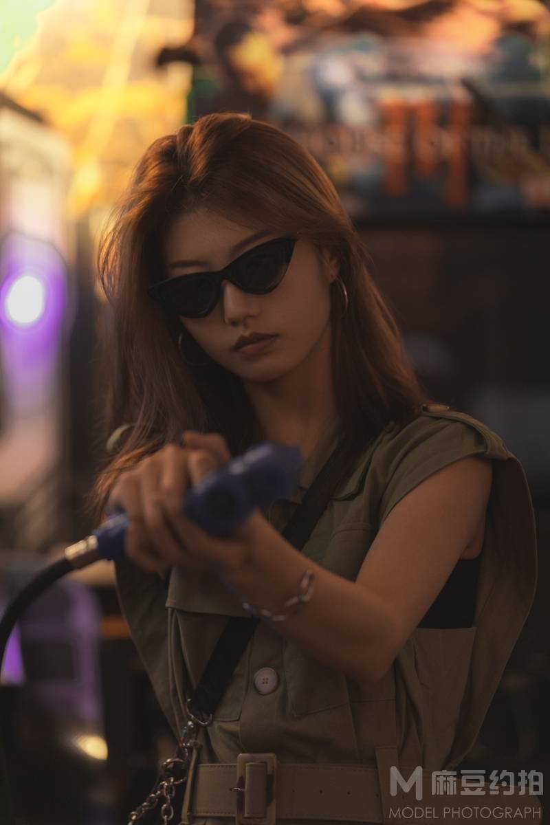 胶片模特