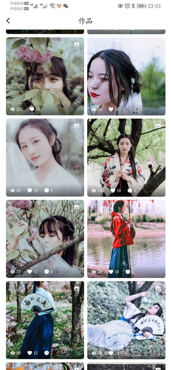 汉服模特