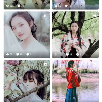 汉服模特