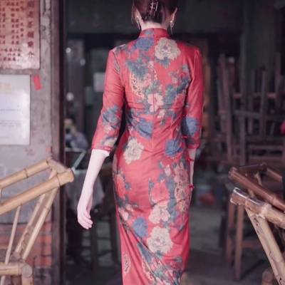 旗袍模特