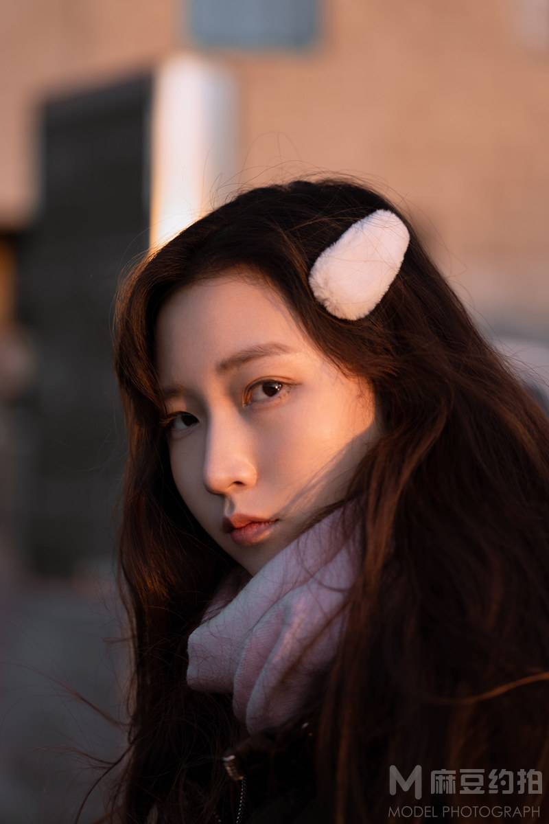 黑白模特