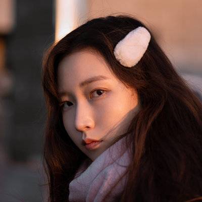 黑白模特