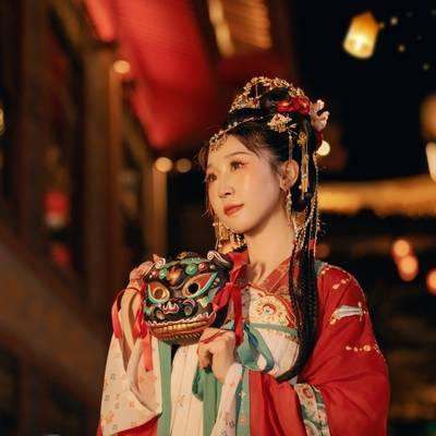 汉服模特