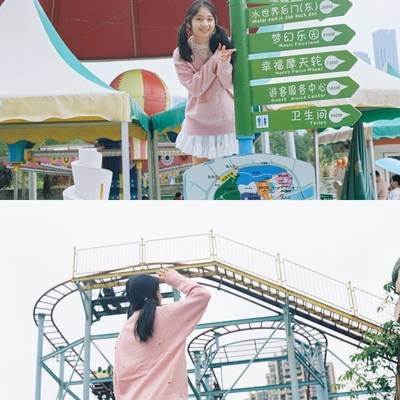 森系模特
