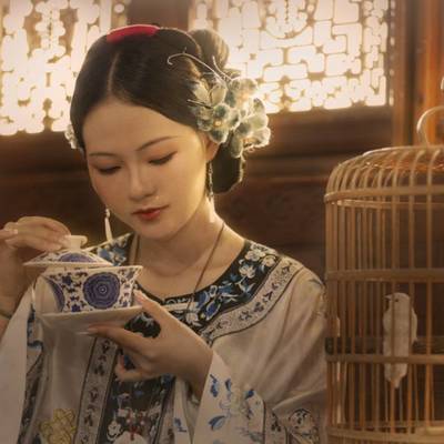 汉服模特