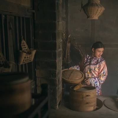 汉服模特