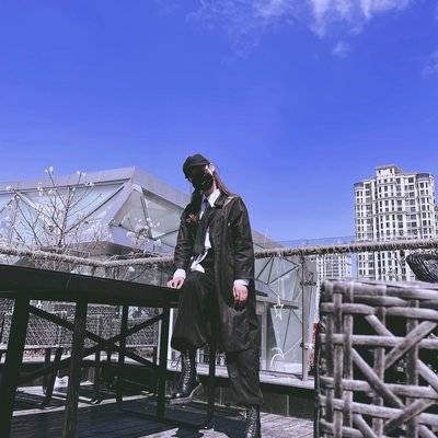 黑白模特