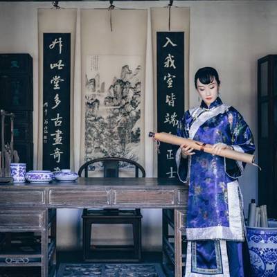 汉服模特