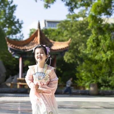 汉服模特