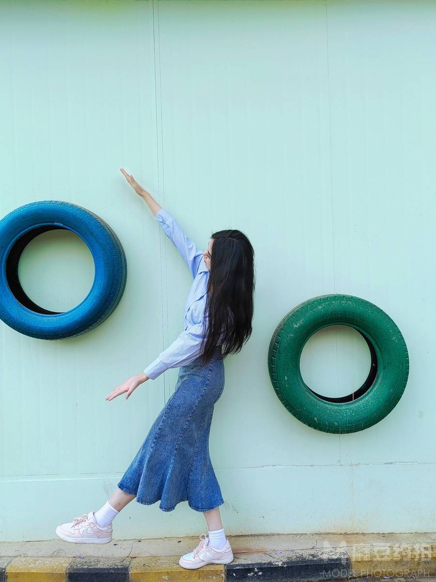 森系模特