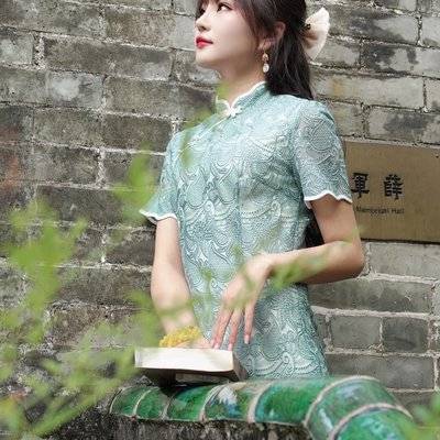 旗袍模特