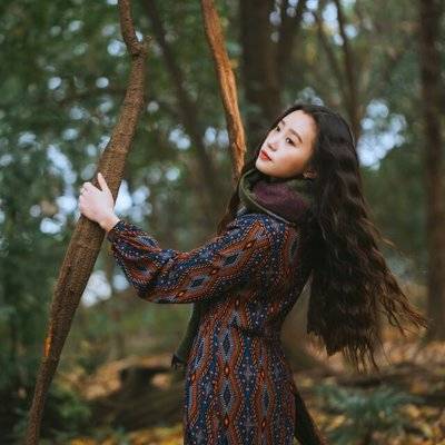 森系模特