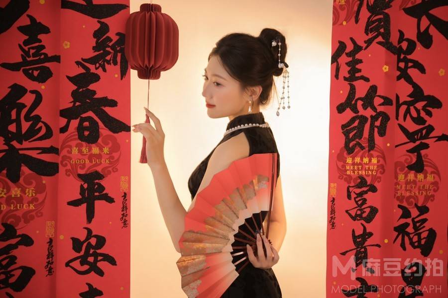 旗袍模特