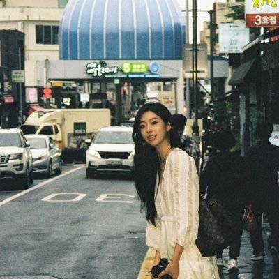 黑白模特