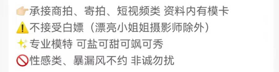 商务模特