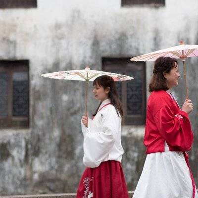 汉服模特