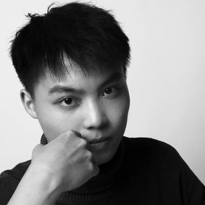 黑白模特