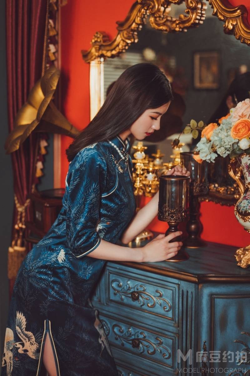 旗袍模特