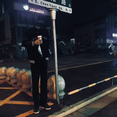 黑白模特