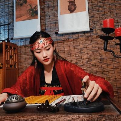 汉服模特