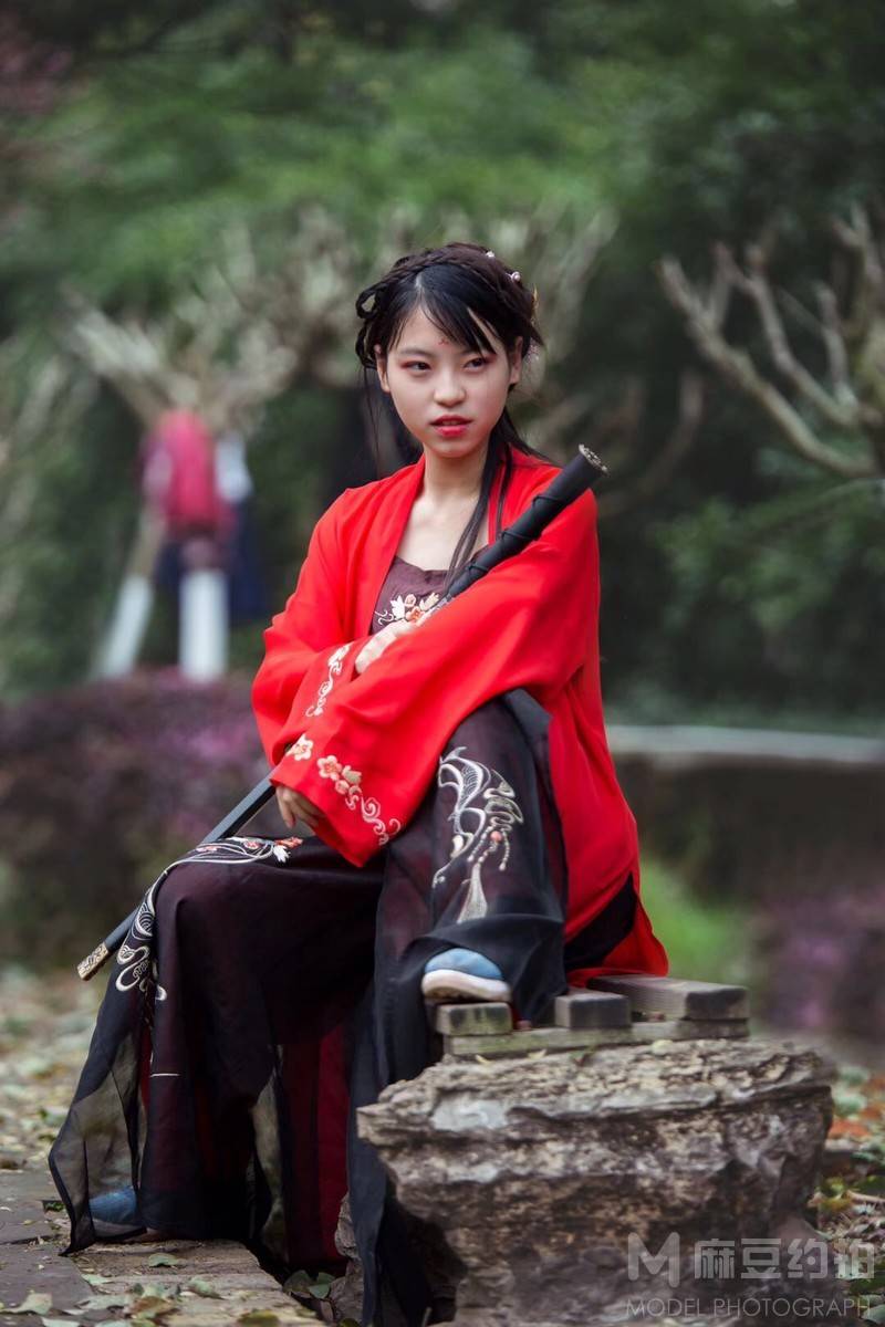 汉服模特