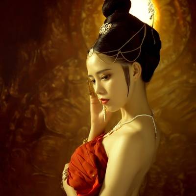 森系模特