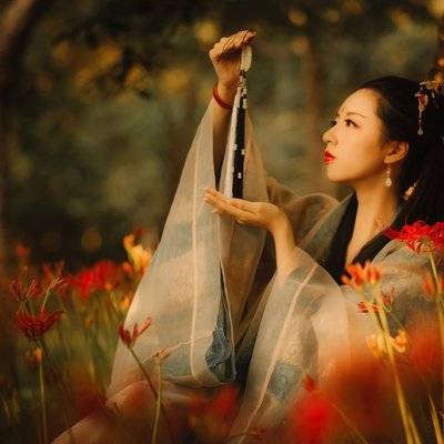 汉服模特