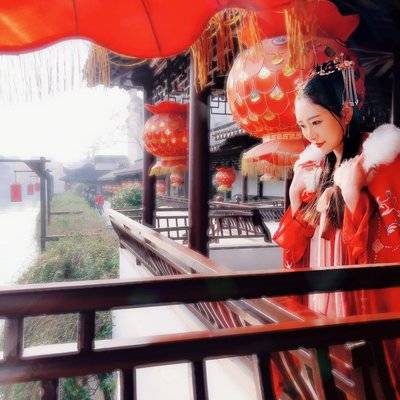 汉服模特