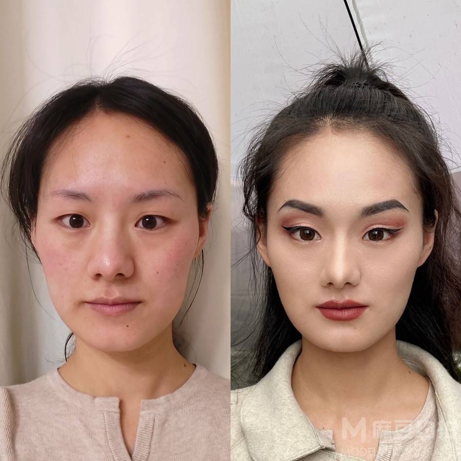 妆容模特