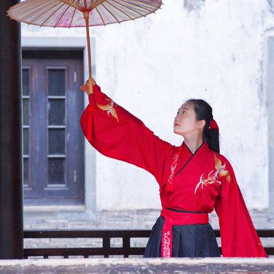 汉服模特