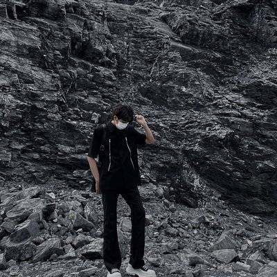 黑白模特