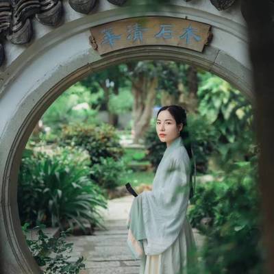 汉服模特