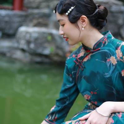 黑白模特