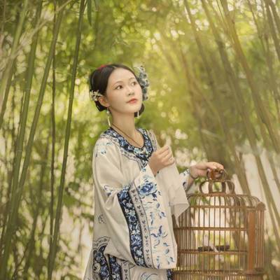 汉服模特