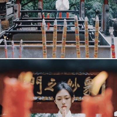 汉服模特