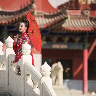 汉服模特