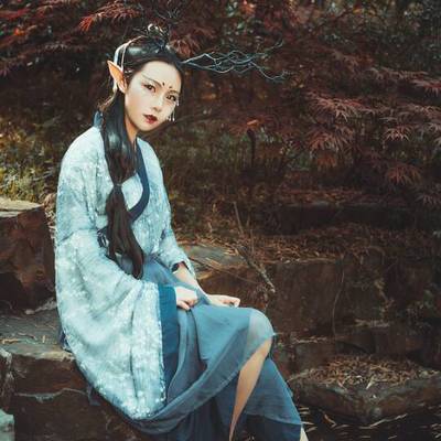 汉服模特