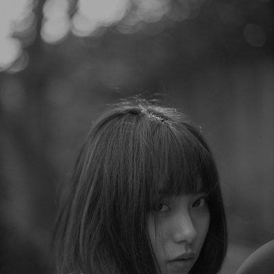 黑白模特