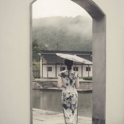 民国模特