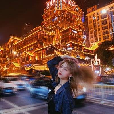 时尚模特